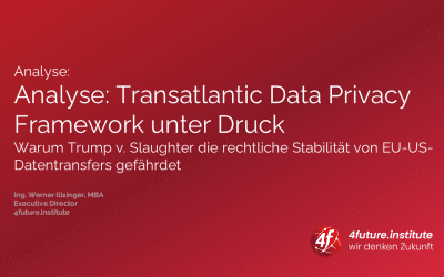 Analyse: Transatlantic Data Privacy Framework unter Druck
