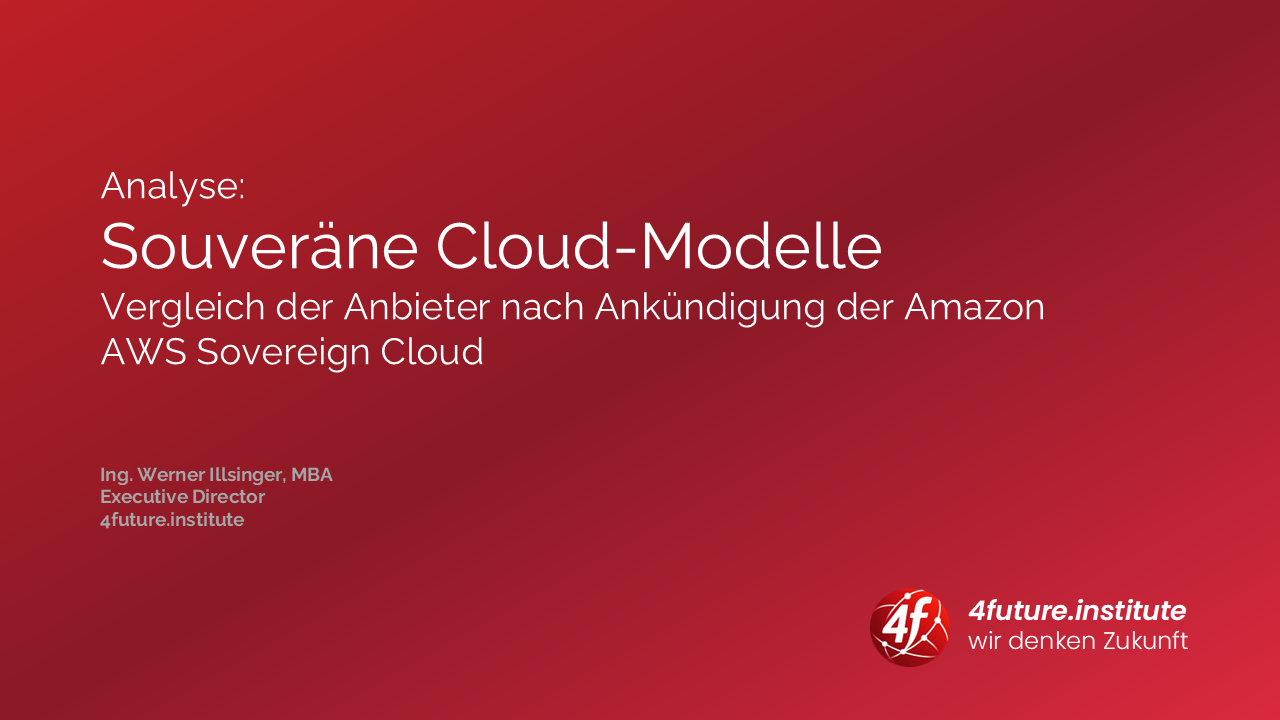 Amazon Sovereign Cloud
AWS Sovereign Cloud
