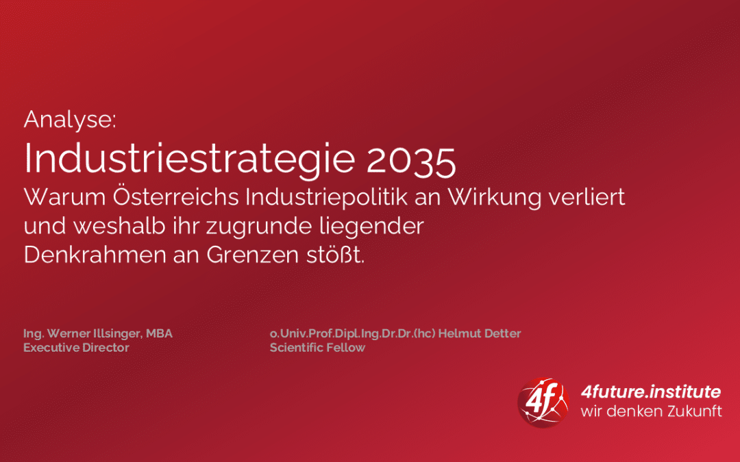 Analyse: Industriestrategie 2035