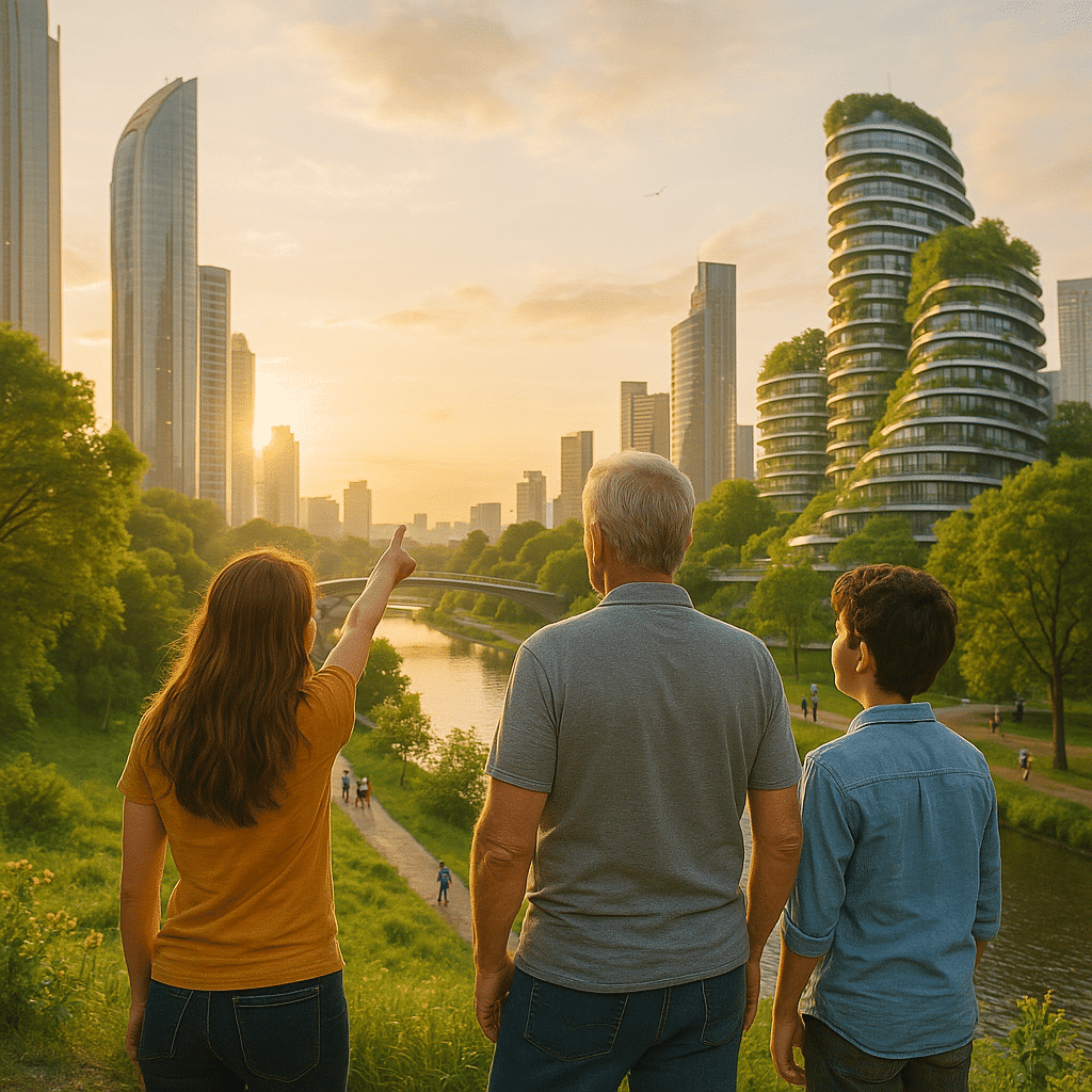 Stadt der Zukunft
